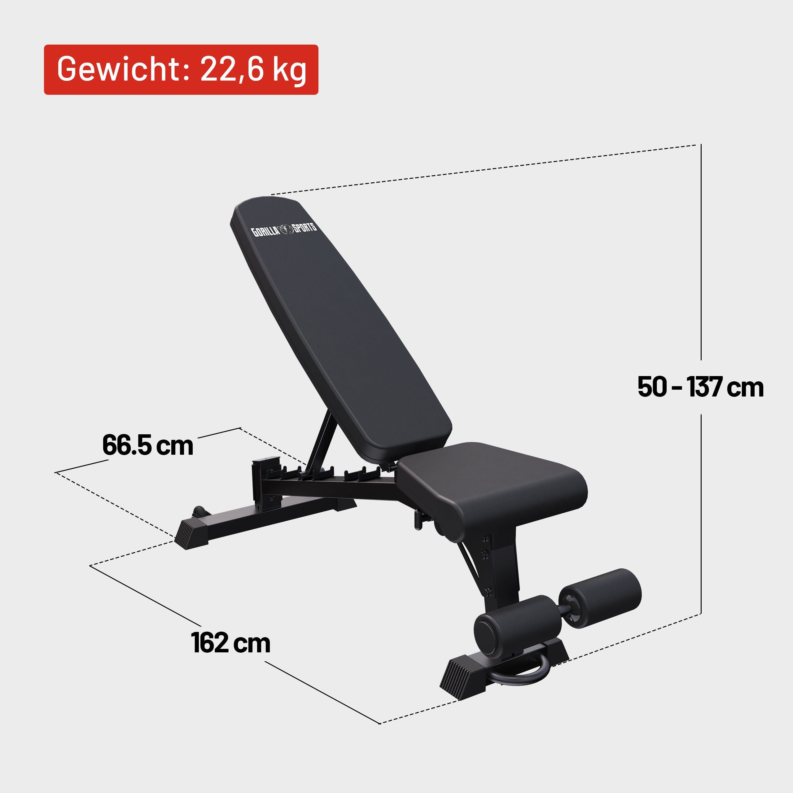 gyronetics-e-series-hantelbank-verstellbar-trainingsbank-400-kg image 8