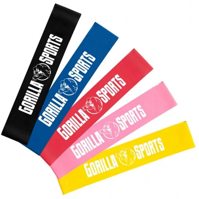 gyronetics-e-series-resistance-band-loop-latexband-0-4-mm-pink-4-5-kg image 1