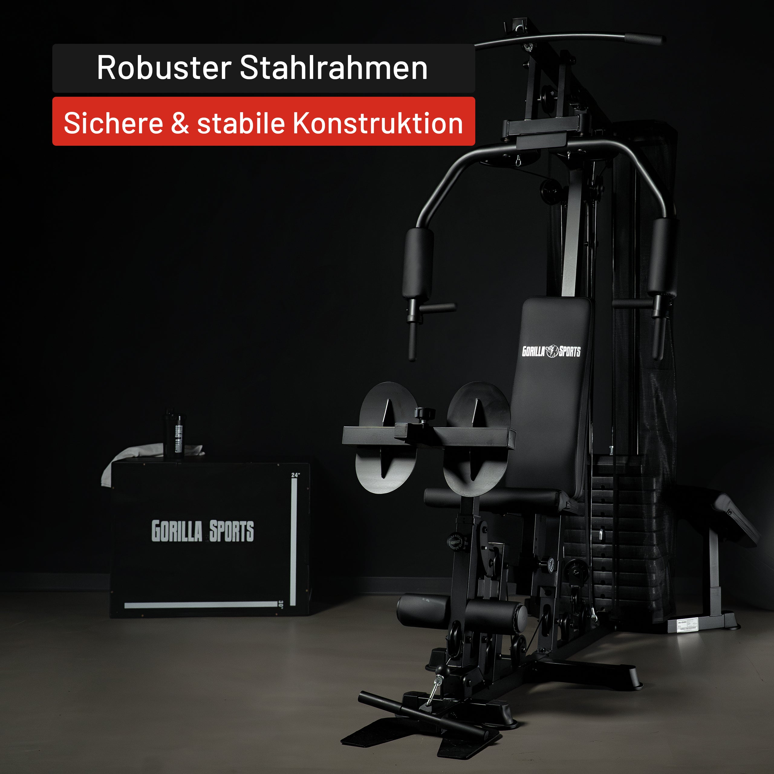 gyronetics-e-series-kraftstation-home-gym-mit-steckgewichte image 8