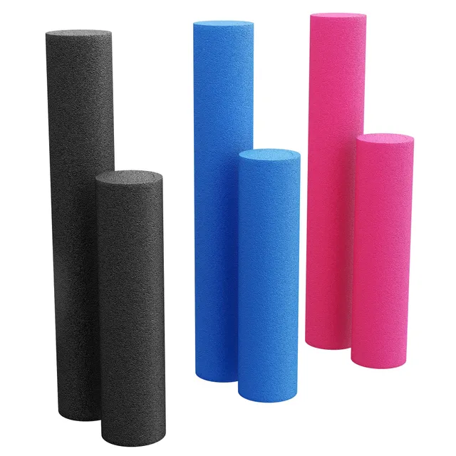 gyronetics-e-series-pilates-rolle-60x15-cm-faszienrolle-schwarz image 1