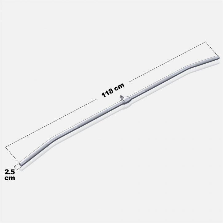 gyronetics-e-series-latzugstange-118-cm-chrom-mit-drehgelenk image 3