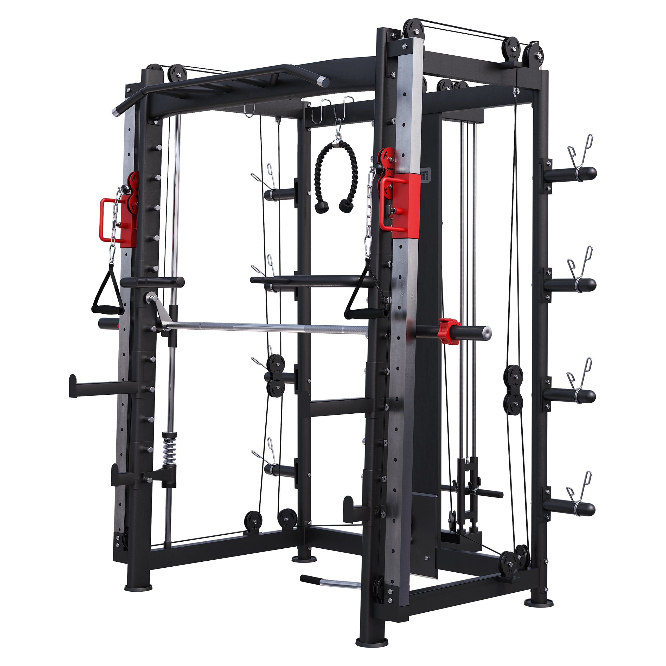 gyronetics-dip-station-smith-machine-kraftstation-mit-kabelzug image 1