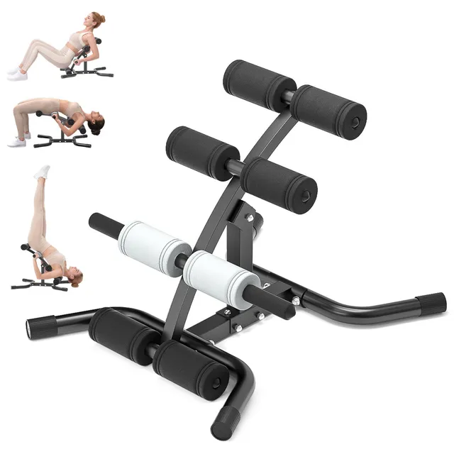 relife-weight-bench-mini-inversionstisch-r-cken-150-kg-pink image 1