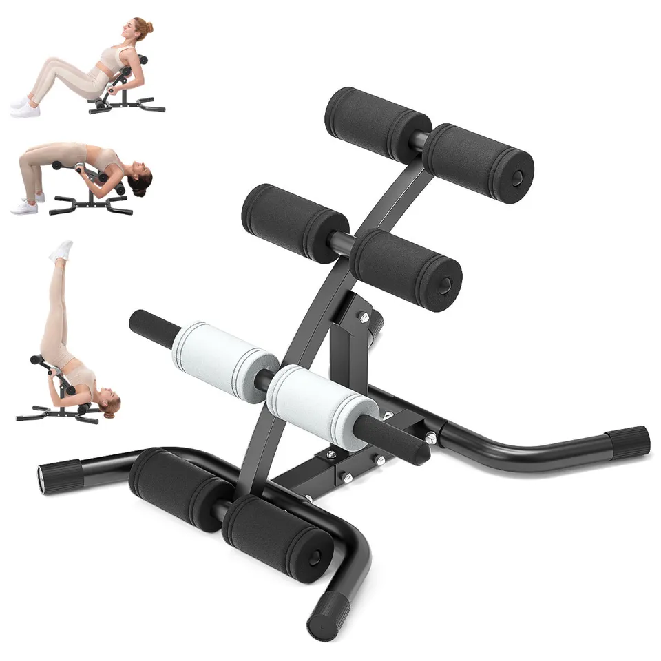 relife-weight-bench-mini-inversionstisch-r-cken-150-kg-pink image 1