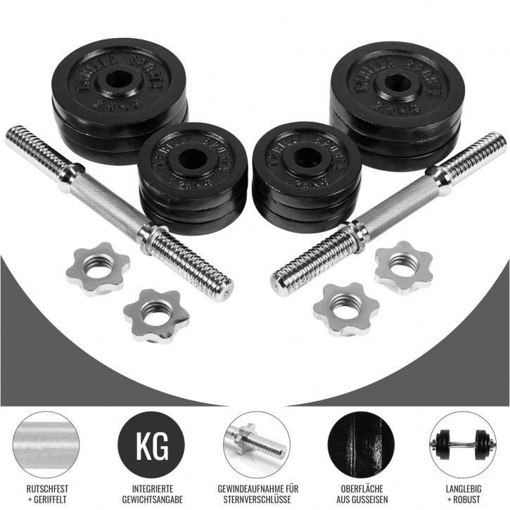 gyronetics-e-series-kurzhantel-set-gusseisen-30-kg-gripper image 3