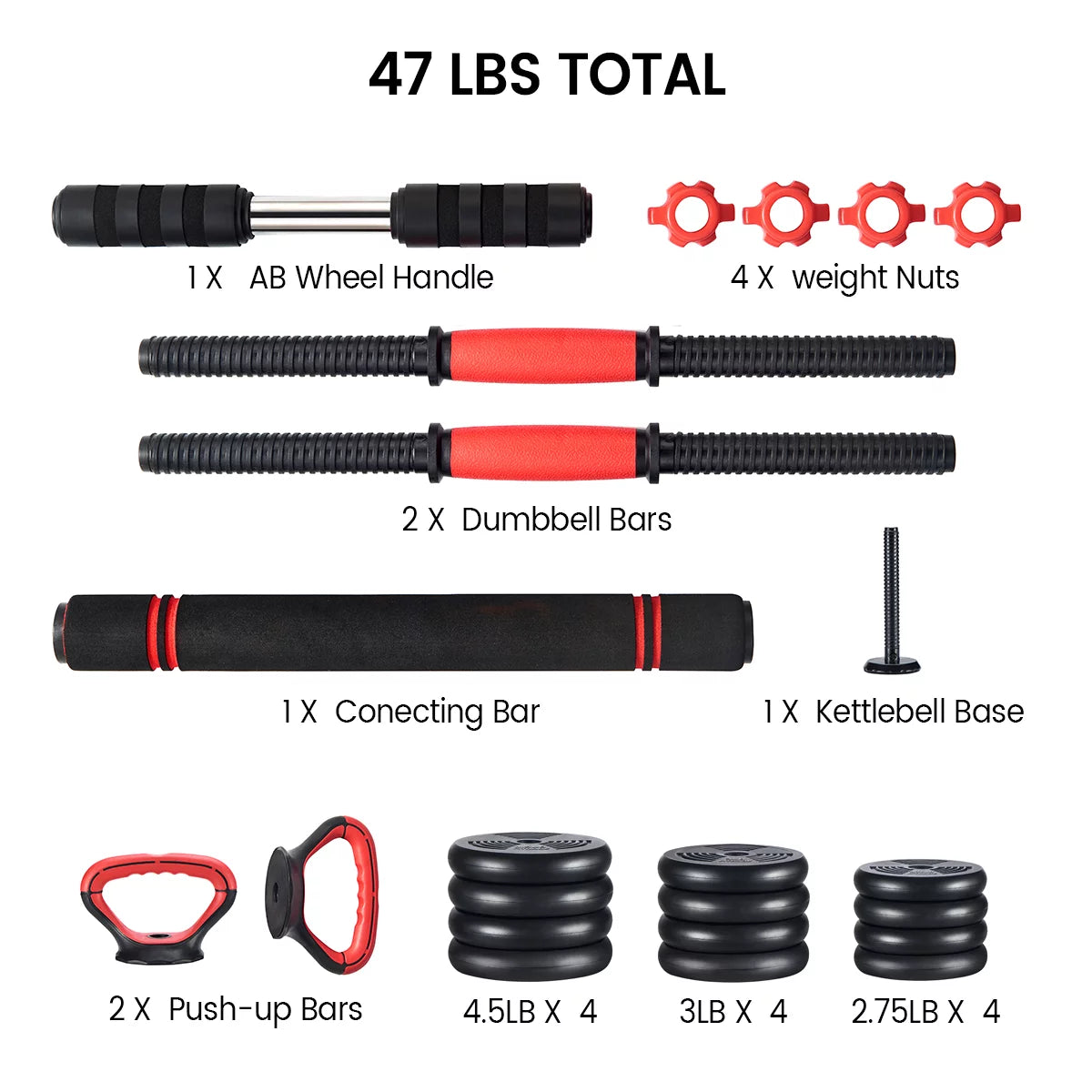 relife-dumbbell-hantelset-verstellbar-multifunktional image 2