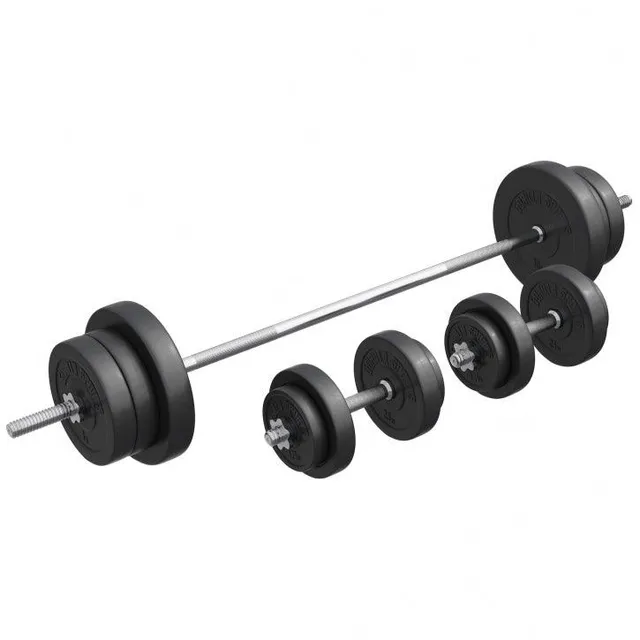 gyronetics-e-series-langhantelset-kunststoff-70-kg image 1