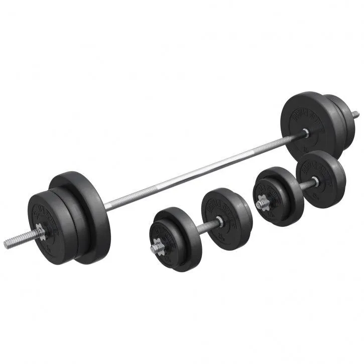 gyronetics-e-series-langhantelset-kunststoff-70-kg image 1