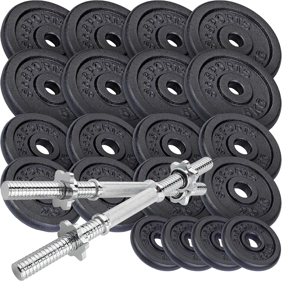 scsports-krafttraining-kurzhantel-set-gusseisen-70-kg image 1