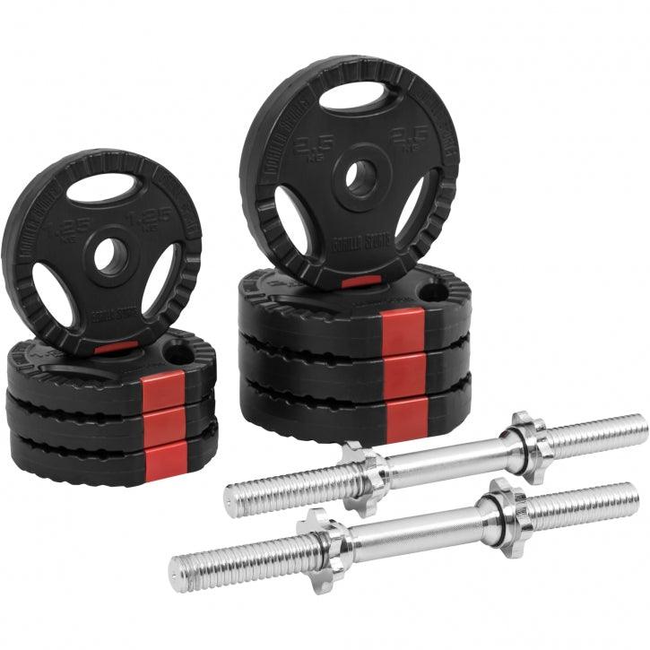 gyronetics-e-series-kurzhantel-set-20-kg-kunststoff-gripper image 2