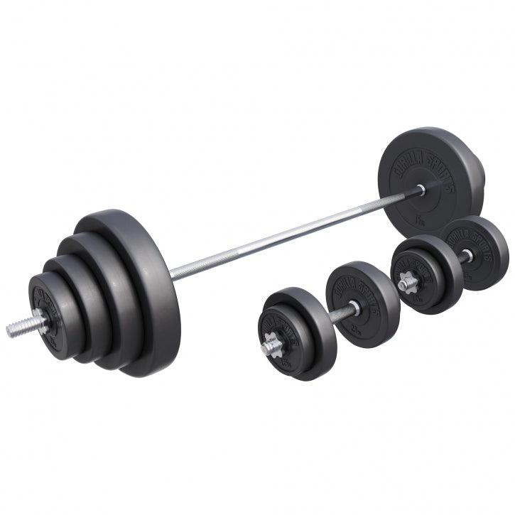 gyronetics-e-series-langhantelset-kunststoff-60-kg-sternverschluss image 8