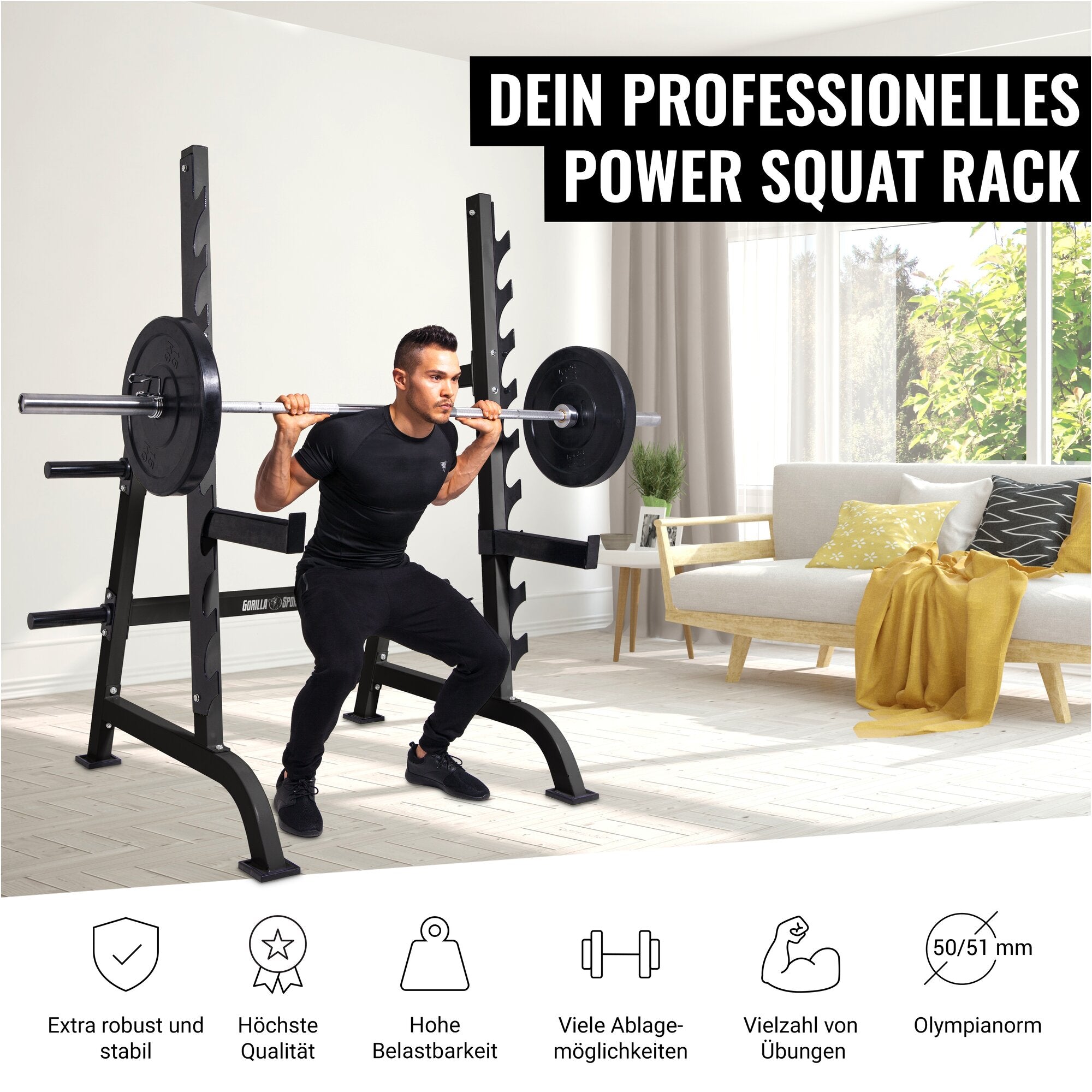 gyronetics-e-series-squat-rack-kniebeugenst-nder-mit-safety image 3