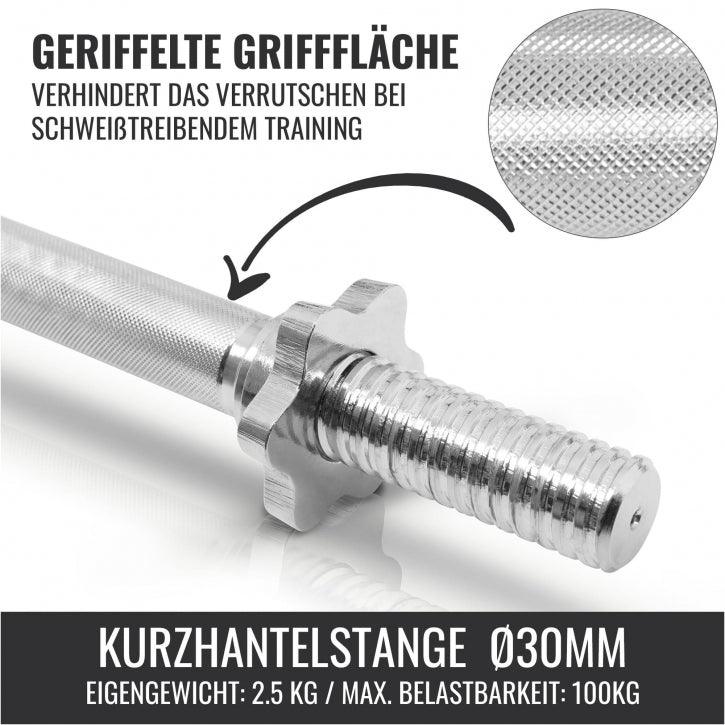 gyronetics-e-series-kurzhantel-set-chrom-30-kg-sternverschluss image 4