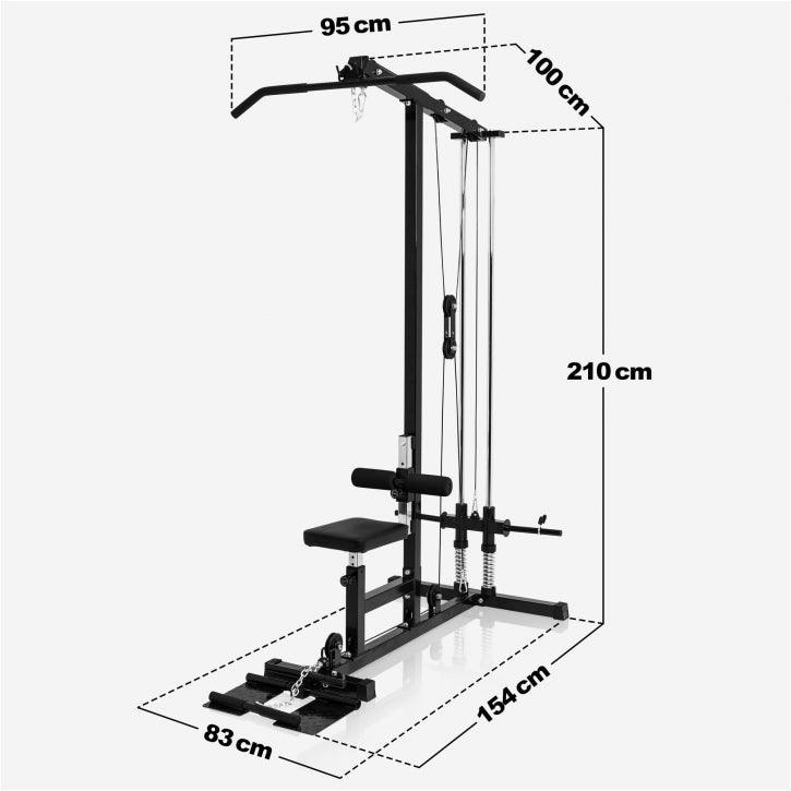 gyronetics-e-series-latzugmaschine-h-henverstellbar-schwarz image 8