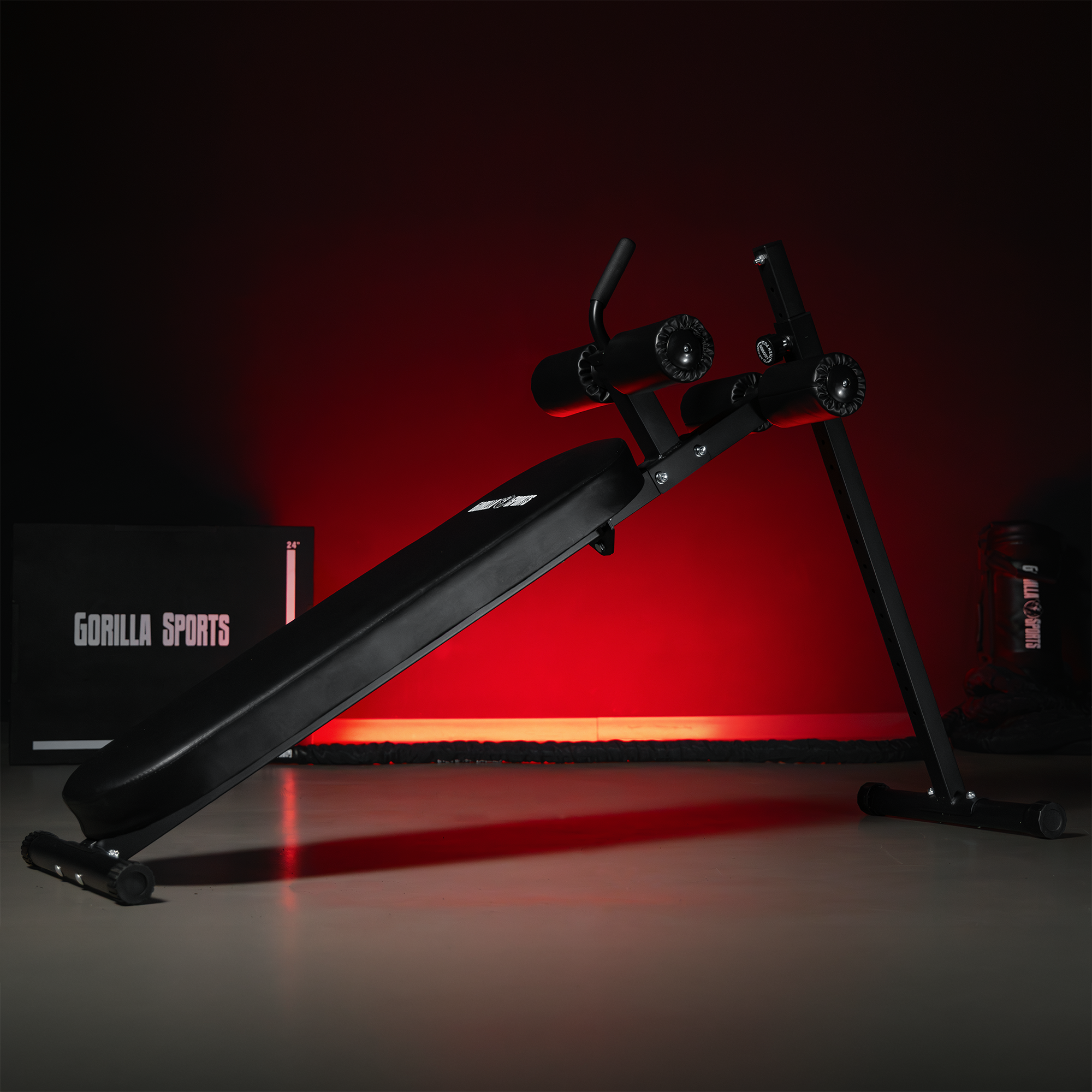 gyronetics-e-series-sit-up-bank-pro-bauchbank-schwarz-verstellbar image 3