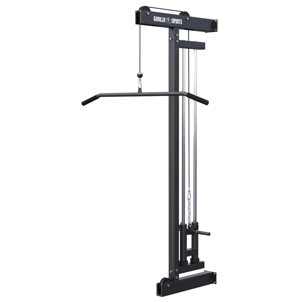 gyronetics-e-series-latzugturm-wand-kabelzug-schwarz-300-kg image 1