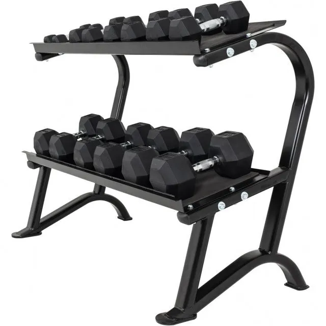 gorilla-sports-e-series-hantelablage-hexagon-hantelst-nder-schwarz image 1