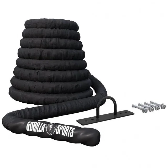 gyronetics-e-series-battle-rope-12-m-nylon-schwarz image 1