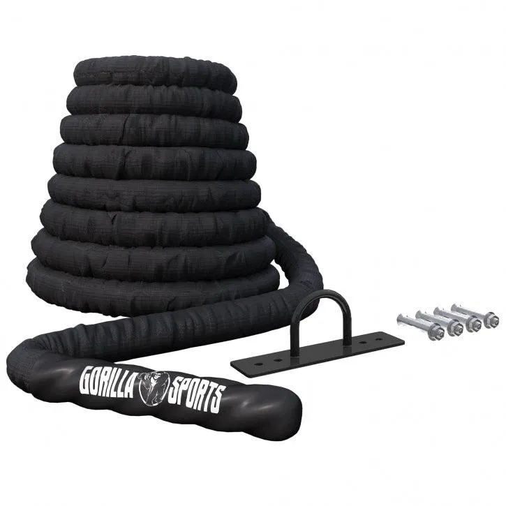 gyronetics-e-series-battle-rope-12-m-nylon-schwarz image 1