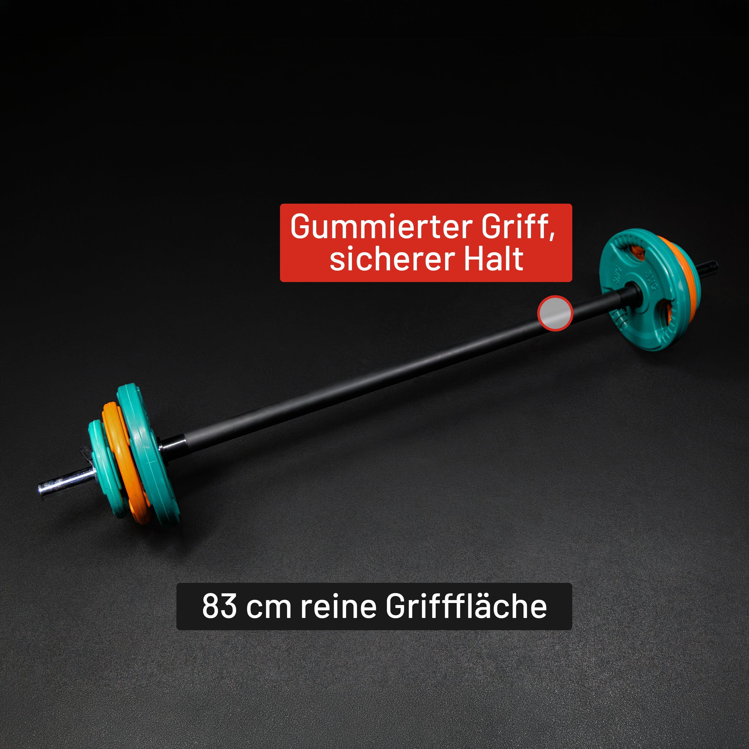 gyronetics-e-series-langhantel-aerobic-130-cm-100-kg image 4