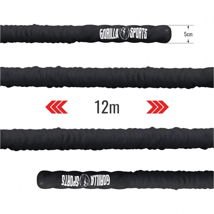 gyronetics-e-series-battle-rope-12-m-nylon-schwarz image 8