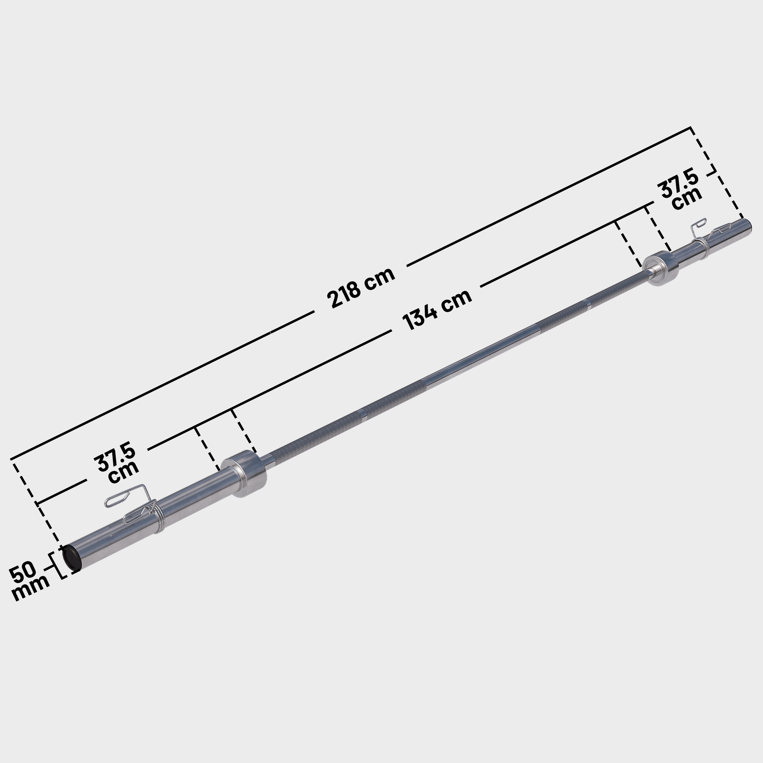 gyronetics-e-series-olympia-langhantel-218-cm-50-mm-bis-272-kg image 6