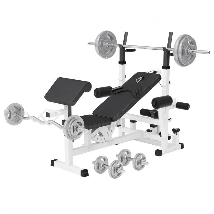 gorilla-sports-e-series-kraftstation-108-kg-gusseisen-set image 1
