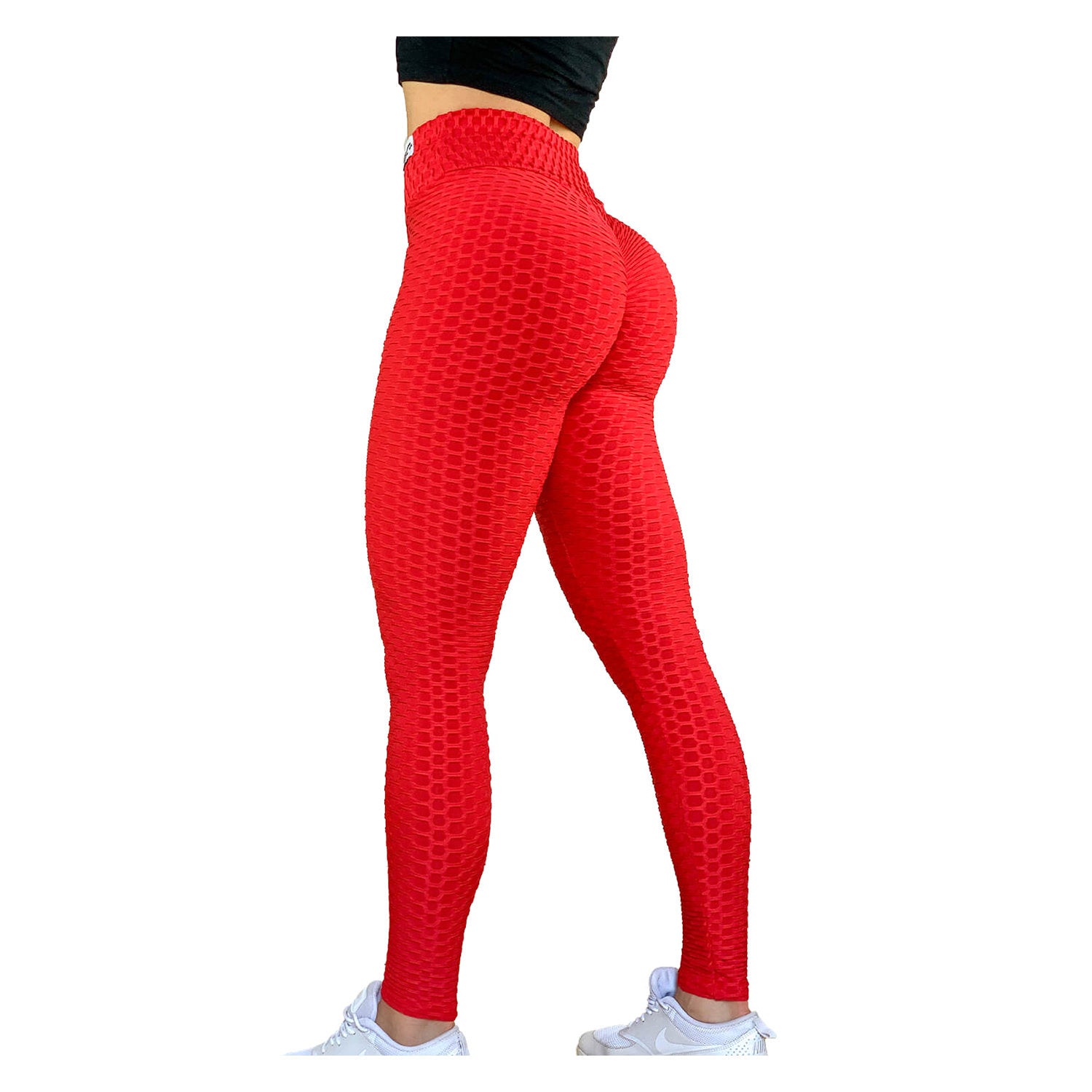 zec-leggings-perfect-shape-damen-high-waist-scrunch-schwarz image 5
