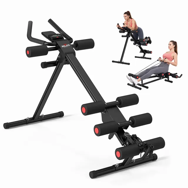 relife-ab-roller-5-in-1-bauchtrainer-schwarz-verstellbar image 1