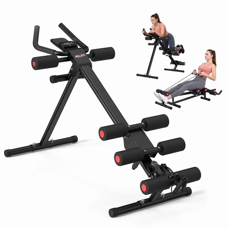 relife-ab-roller-5-in-1-bauchtrainer-schwarz-verstellbar image 1