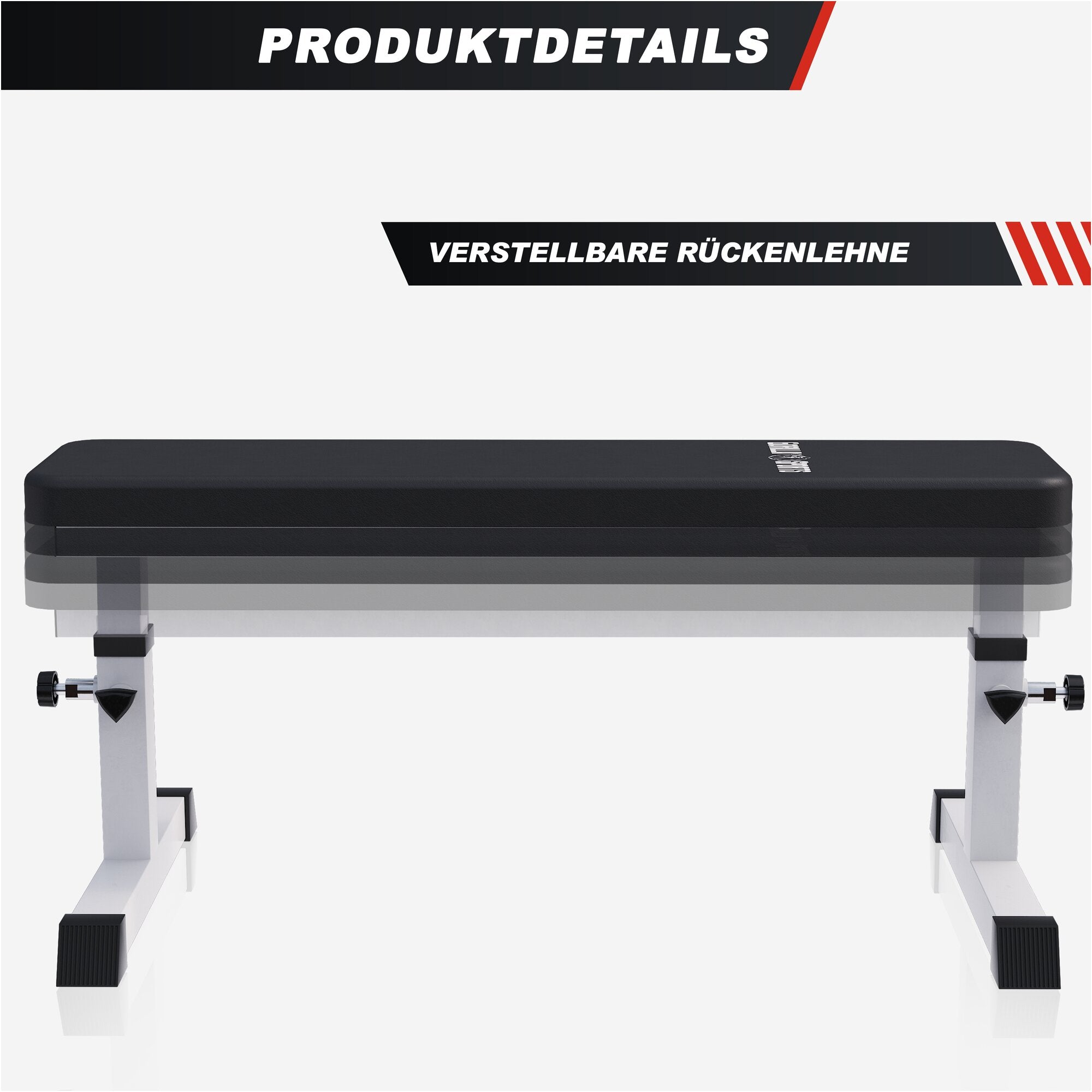 gyronetics-e-series-flachbank-verstellbar-hantelbank-schwarz-200kg image 3