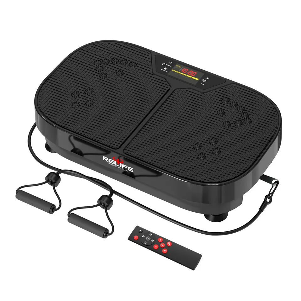 relife-vibration-plate-vibrationsplatte-fitness-schwarz image 1