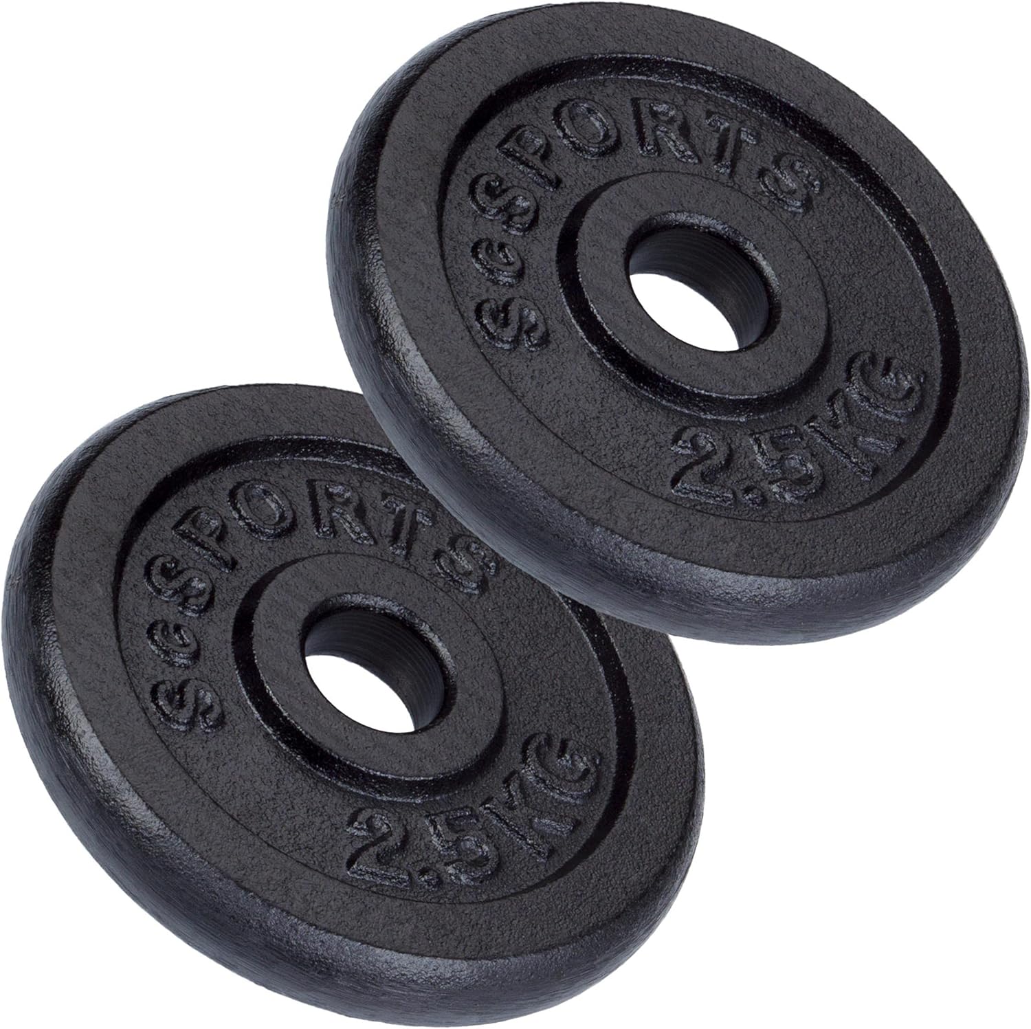 scsports-krafttraining-hantelscheiben-set-gusseisen-2-kg image 1