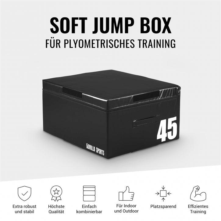 gyronetics-e-series-plyo-box-soft-jump-box-klett-30-cm-schwarz image 4