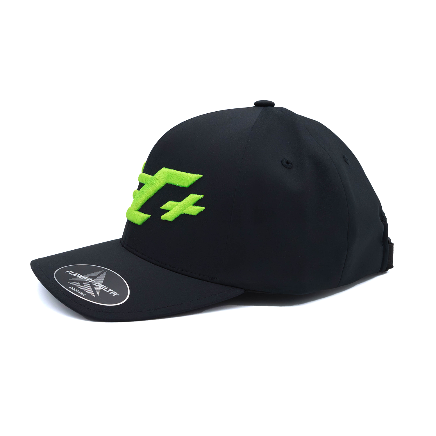 zec-premium-flexfit-cap-delta-snapback-basecap-schwarz image 1