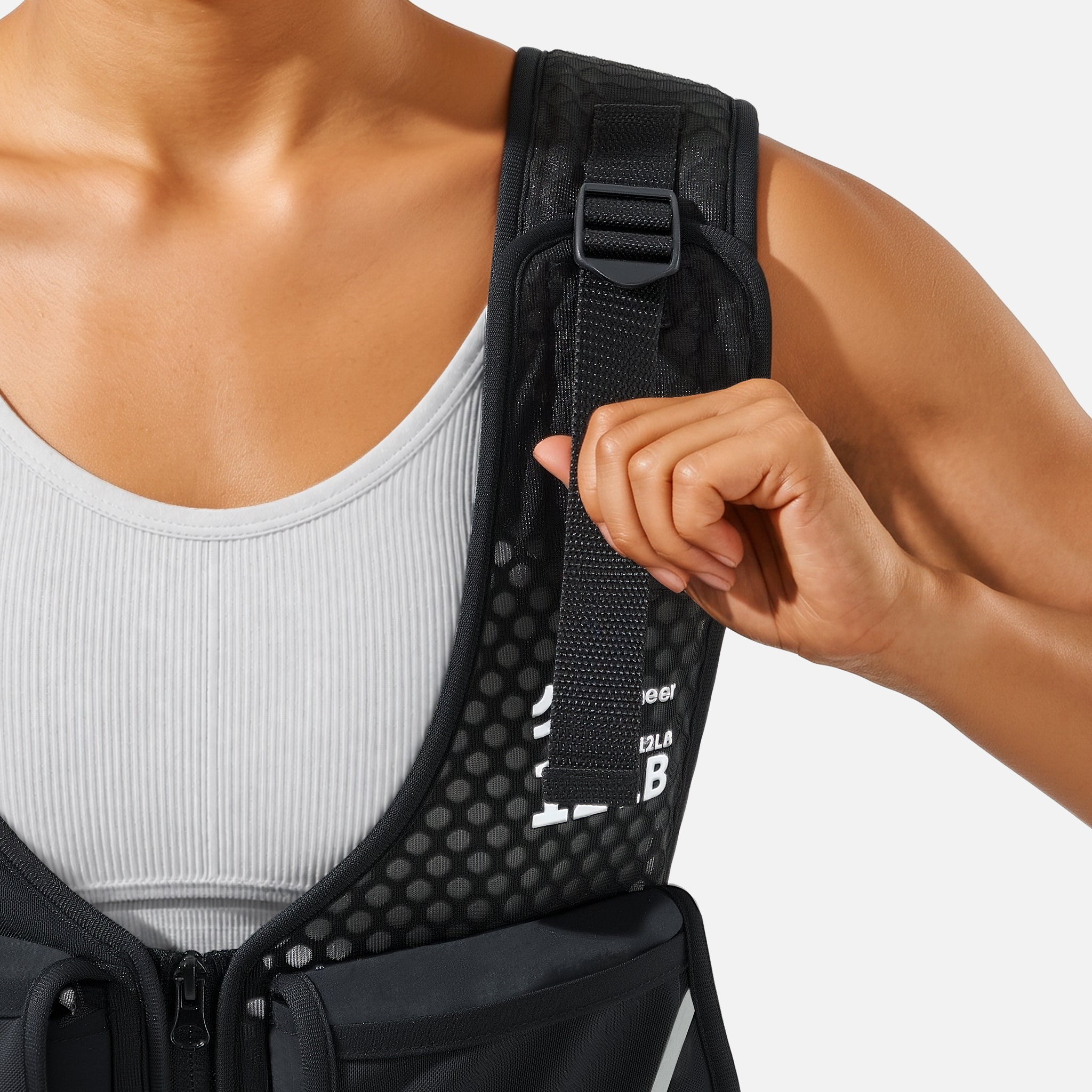 sportneer-vitavest-lite-gewichtsweste-damen-0-12-lbs-mesh image 4