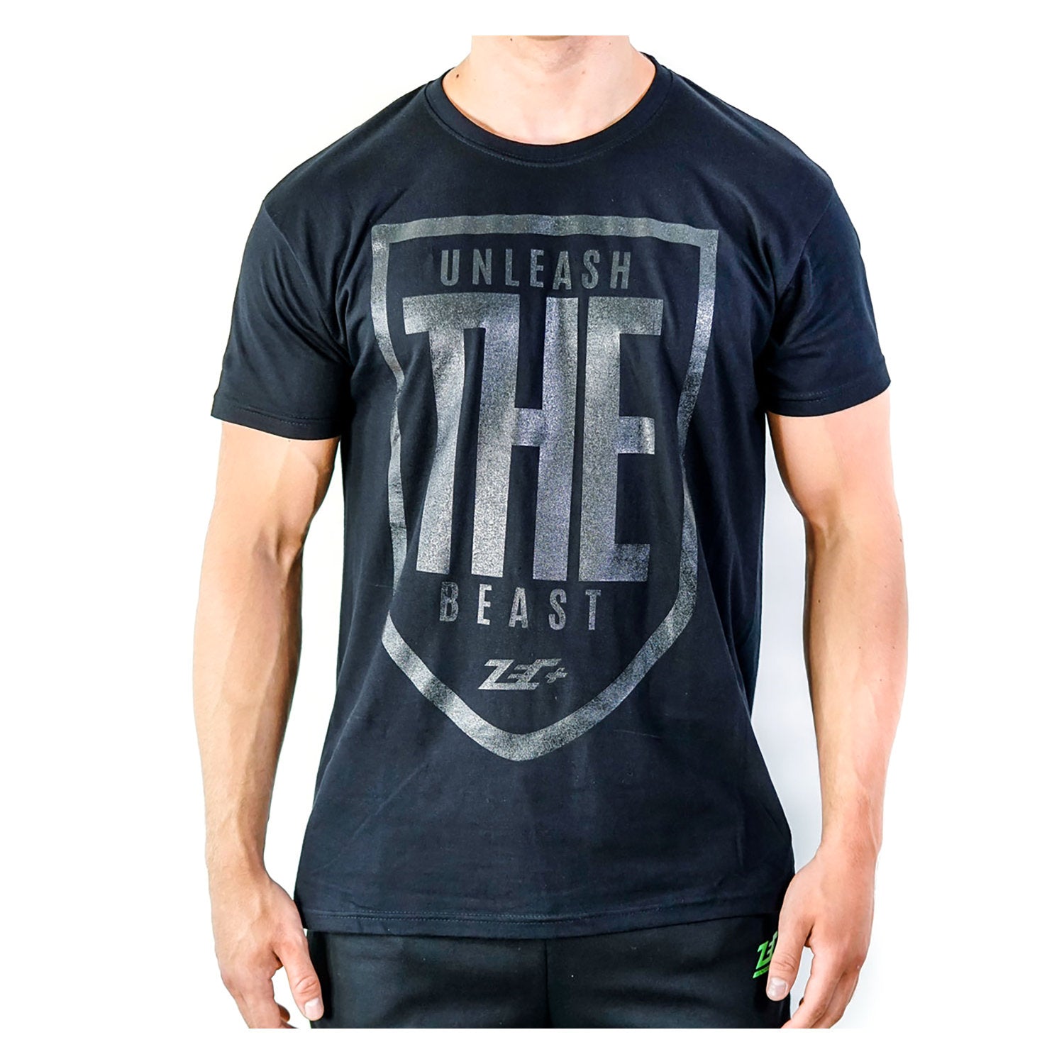 zec-unleash-the-beast-t-shirt-herren-schwarz-gr-e-l-baumwolle image 1