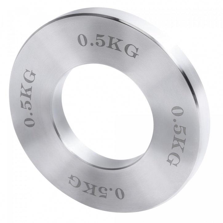 gyronetics-e-series-hantelscheiben-chrom-olympia-5-kg-tasche image 5