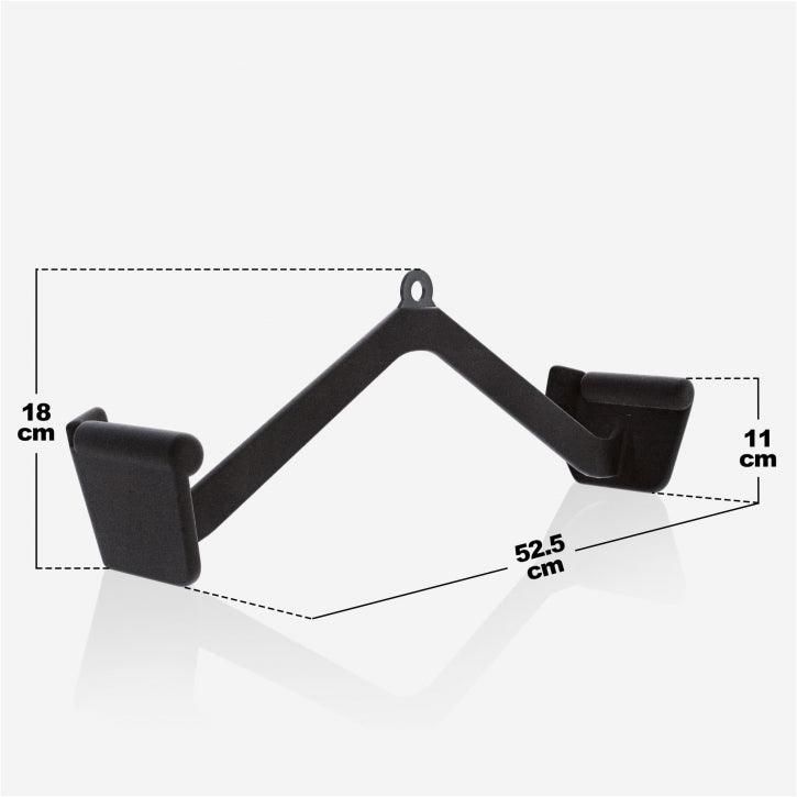 gorilla-sports-e-series-latzugstange-gummi-72-cm-schwarz image 3