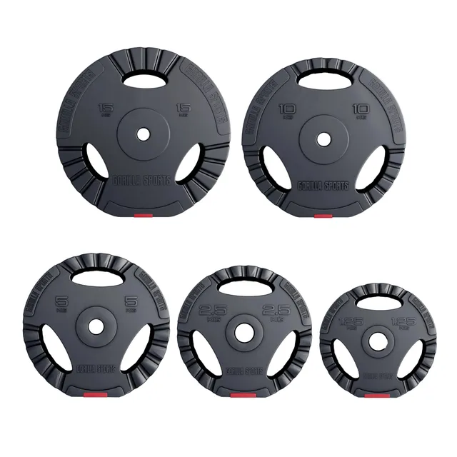 gyronetics-e-series-hantelscheibe-10-kg-30mm-kunststoff-tri-grip image 1