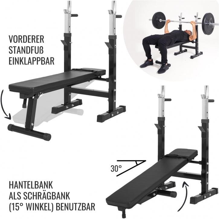 gyronetics-e-series-hantelbank-set-100-kg-schwarz-ablage image 6