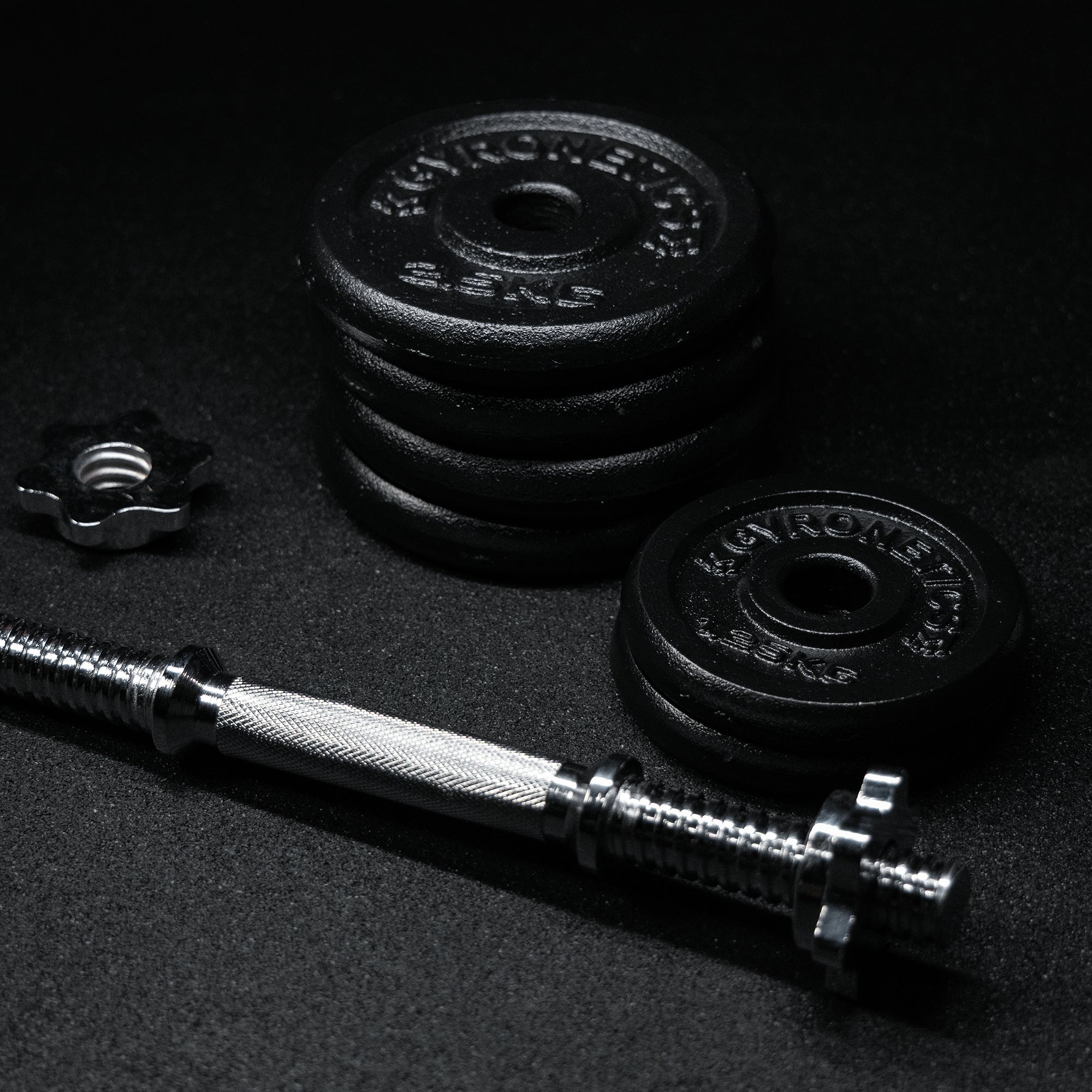 gyronetics-e-series-kurzhantel-set-15-kg-gusseisen-25-mm image 3