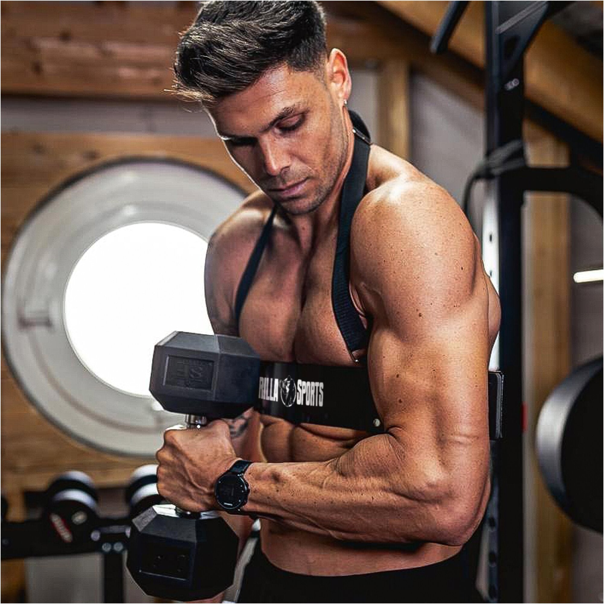 gorilla-sports-e-series-arm-blaster-bizepstrainer-schwarz image 8