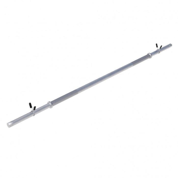 gyronetics-e-series-langhantel-150-cm-chrom-mit-federverschluss image 1
