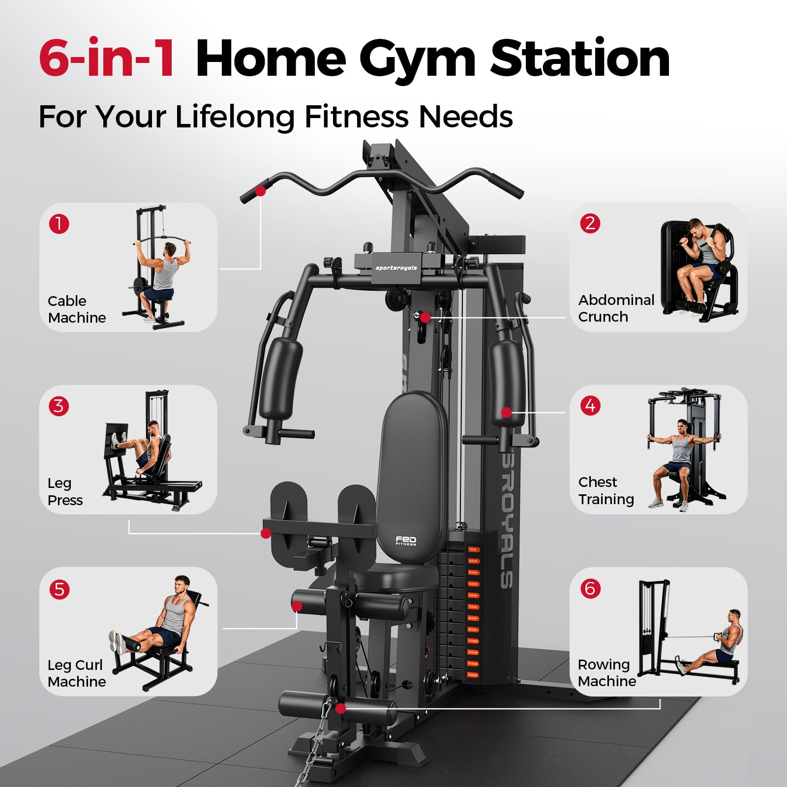 sportsroyals-home-gyms-workout-station-beinpresse-154-kg image 2