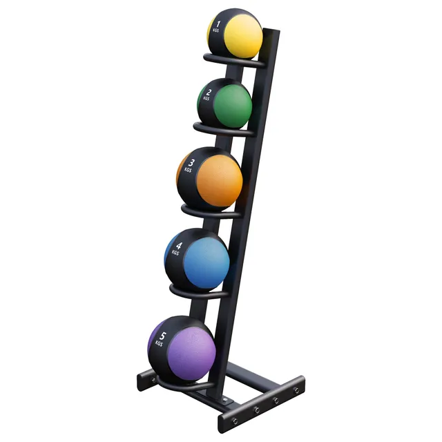 gyronetics-e-series-medizinball-set-gummi-1-5-kg-mit-st-nder image 1