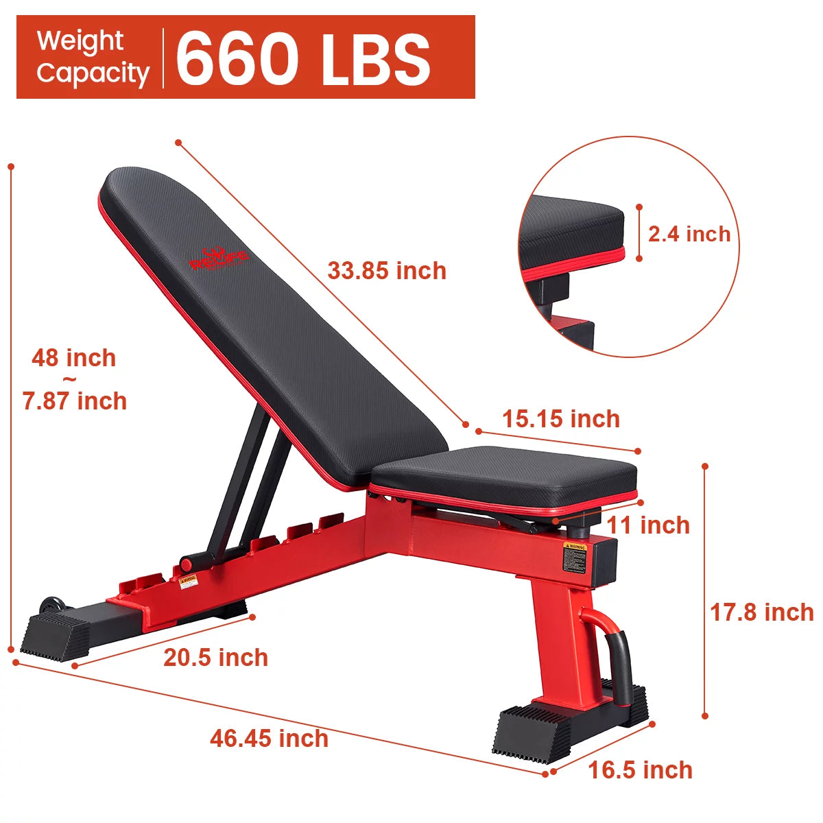 relife-weight-bench-wb603-commercial-hantelbank-schwarz image 5