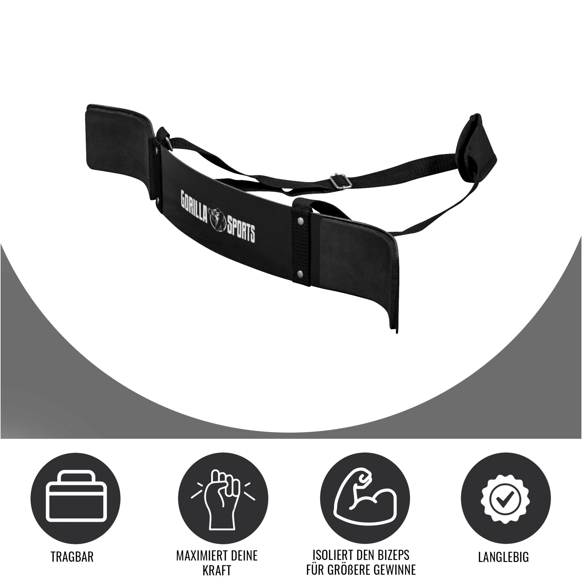 gorilla-sports-e-series-arm-blaster-bizepstrainer-schwarz image 6