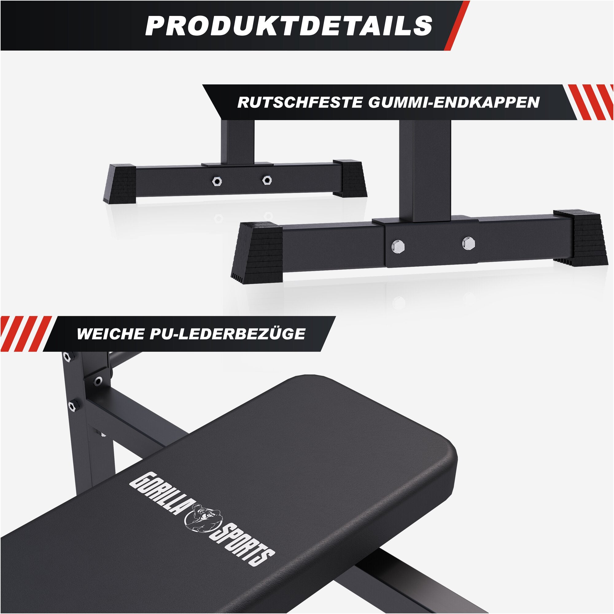gyronetics-e-series-hantelbank-mit-ablage-breit-klappbar-300kg image 3