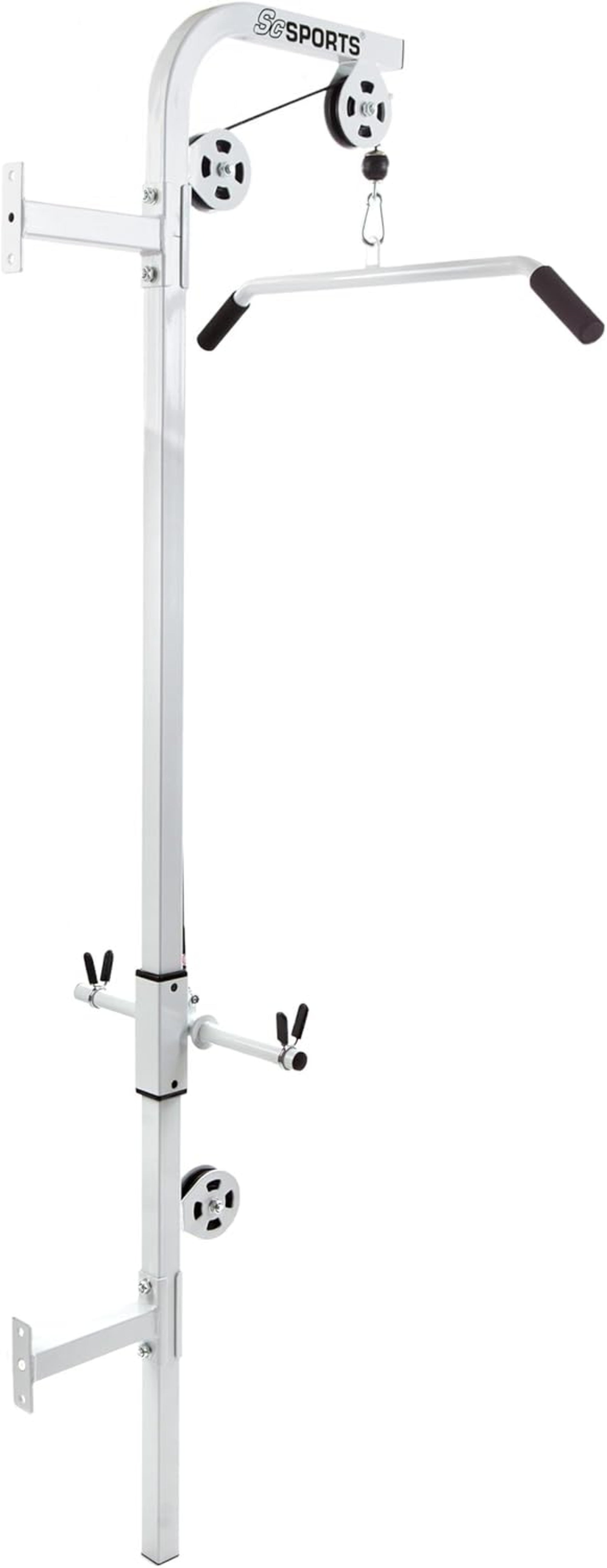 scsports-krafttraining-latzug-zur-wandmontage-100-kg-mit-stangen image 3